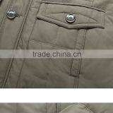 Custom 2015 New Male Winter Down Jacket Business Men Rabbit Fur Collar Men's Winter Jackets Men Suit thumbnail-5