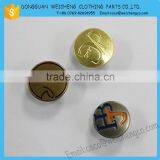 Diy Golden and Silver Metal Buttons for Gifts , Craft, Kids Handicraft ,mixed Buttons,clothing