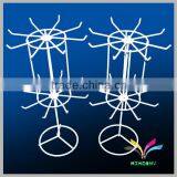 China Manufacturer Sturdy Flooring Detachable Wire Retail Rotating Display Rack thumbnail-4