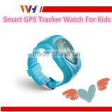 GSM GPRS GPS Locator Tracker Anti-Lost Child Guard for IOS Android Smart Kid Wrist Watch thumbnail-4