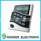 employee time attendance recording system for door access control