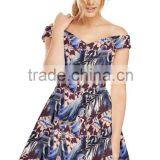 Digital Print Woman Wear Summer Dress Fabric thumbnail-2
