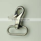 High Quality Eco-friendly 25mm Zinc Alloy Metal d Ring Snap Hook for Bag Belt thumbnail-6