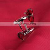 Modern Design Cheap Wholesale Heart Shaped Ruby Ring thumbnail-4