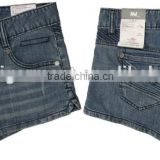 Stylish women summer hot sale sexy mini denim jeans shorts China factory