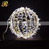 New manufacturing big lighted christmas ball