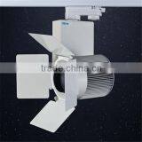 High Quality & Modern Design Shading Blades Led Track Lamp Gallery Cob Led Track Light for Art Gallery Lighting