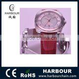 2015 New Fashion MOP Dial Wristwatch Red for Girl With Stone Setting 5ATM thumbnail-4