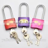 Best Price Color Painted Long Shackle Round Corner Iron Padlock
