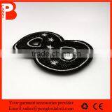 Hot Sale Iron on Towel Embroidery Patch Labels for Baby Clothing thumbnail-3