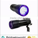 9 LED UV Aluminum Pocket Flashlight thumbnail-1