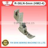 Industrial Sewing Machine Parts Sewing Accessories Roller Feet Foot Single Needle R-36LN-5mm (HM2-4) Presser Feet thumbnail-1