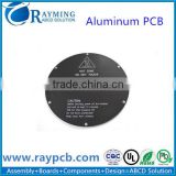 Fast supply Aluminum pcb,Black Soldermask 1oz Aluminum pcb Board