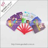 Advertising Promotional Gifts Logo Custom Plastic Hand Fan