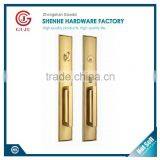 Two way handle zinc alloy reversible handle and knob mortise gate lock