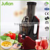 2016 healthy whole fruit press juicer slow juicer apple juicer with ice cream function