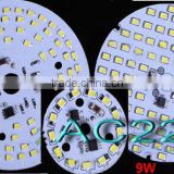 12W AC led pcb board, driverless LED replacement PCB Board, retrofit LED Board for ceiling light fixture