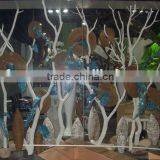 Wholesale Factory Price Wood Trunk Window Display Props thumbnail-2