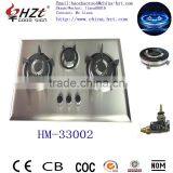 Best Quality 3 Burners Gas Stove With S.S Panel