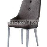 Hot Sale Comfortable Modern Design Stainless Steel Dining Chair Hotel Furniture