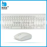 Top grade wireless chocolate multimedia keyboard and mouse combo for tv smart