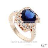095621a Sample Support Costume Aquamarine Ring