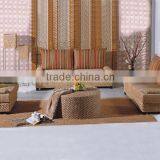 Wicker Living Room Sofa - Water Hyacinth Material