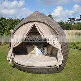 Wholesale China Manufacture Modern Round Rattan Daybed thumbnail-1