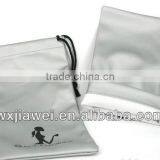 Silver Microfiber Eyewear Case