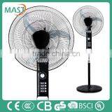 Hot-selling 18 Inches Black Air Cooling Stand Fan With 1 Hour Timer in Guangdong Mast