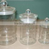 glass tea pot with glass lid, glass bottle for tea,tea leaf glass bottle