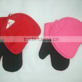 Neoprene Oven Mittens With Soilder Color thumbnail-1