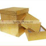 Printing Logo Rigid Cardboard Paper Packaging Box for Gift