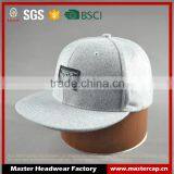 Custom Cheap Flat Brim Fitted Caps