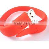 Silicon Bracelet With USB Drive