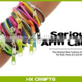 The hottest new fashion accessory zipper bracelet for kids,teens&cool moms !