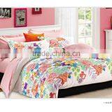 100% Cotton 128*68 Bloomy Flowers Bedding Sets Yellow Fabric Pigment Printed Beddings thumbnail-1