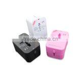 4 in 1 Universal Travel Adapter With USB Ports 2100MA CE Certificate