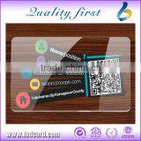 Mirror Surface Transparent Cards Plastic Instruction Cards