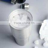 Stainless Steel Tumbler 30 oz - Sliding Lid FREE Straw and Brush-Double Wall Vacuum Insulated Travel Cup thumbnail-3