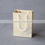 HIGH GLOSS Gold Thick Gift Cardboard Bag Custom Logo Print thumbnail-2