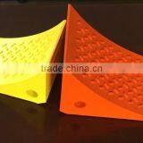 60 Tons Vehicle Wheel Chock Weight 6KG High Density High Quality Polyurethane Material thumbnail-1