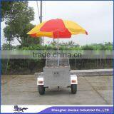 2015 JX-HS120D Professional Stainless Steel Outdoor Mobile Steaming Hot Dog Trailer thumbnail-3