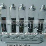 Glass Transparent Jar Used for Spice