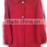 Red 2 Side Wool Coat