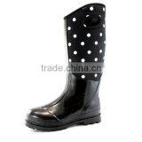 Women's Classic High Ultra Soft Neoprene Waterproof Rain Boots