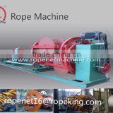 Alibaba supplier manufacturing turning spindle plastic rope making machine