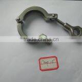 Stainless Steel 1.5'' Tri Clover Clamp With End Cap Ferrule and Gasket thumbnail-3