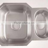 1-1/2 Bowl Undermount, Inch:23-5/8" X18". Size:600x460x200mm, Deep Press thumbnail-2