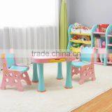 Kids Plastic Study Table With Bookshelf thumbnail-1